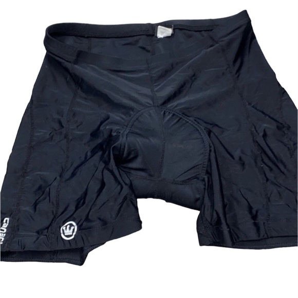 Canari black biker shorts size XLarge - Picture 1 of 7